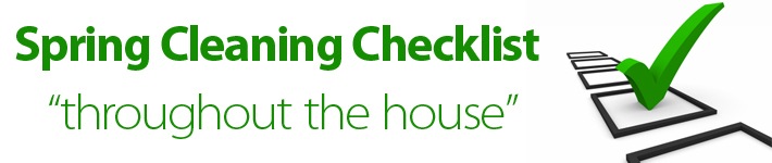 Spring Cleaning Checklist