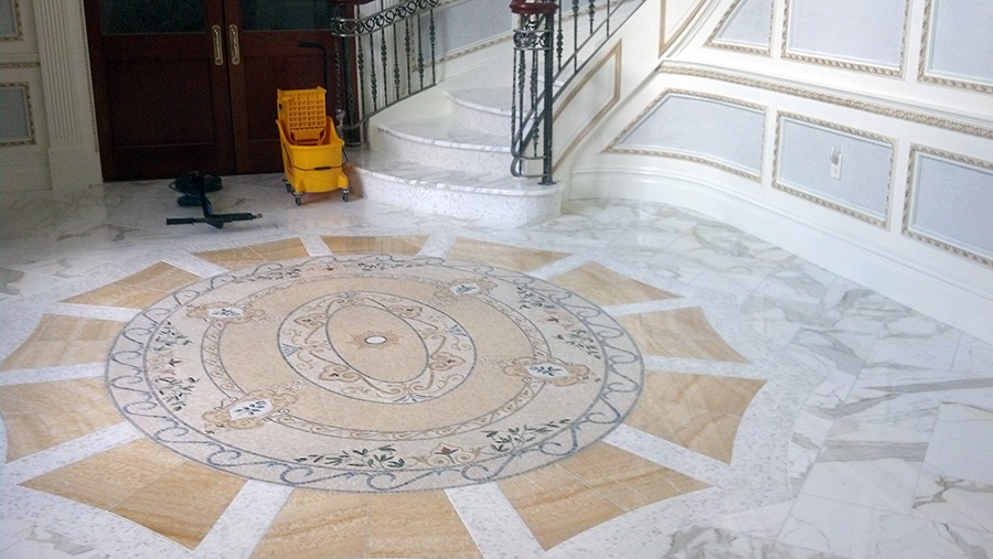 Jersey Steamer Restores/Resurfaces Your Natural Stone Foyers and Lobbies