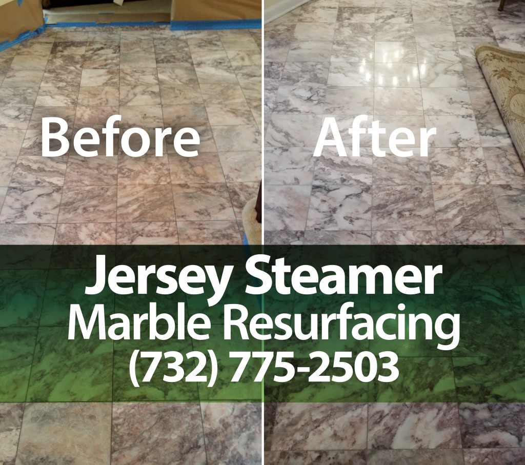 Before & After Pictures of Marble Resurfacing